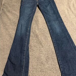American Eagle Outfitters Dark Blue Flare Jeans